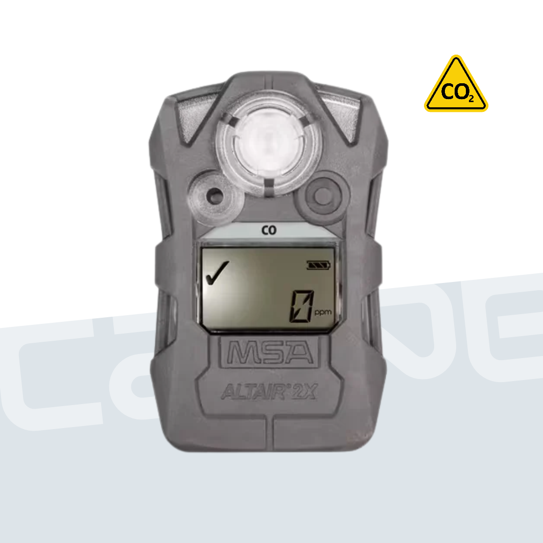 MSA Détecteur monogaz MSA Altair 2X CO, boitier gris, 50-200ppm, Atex
