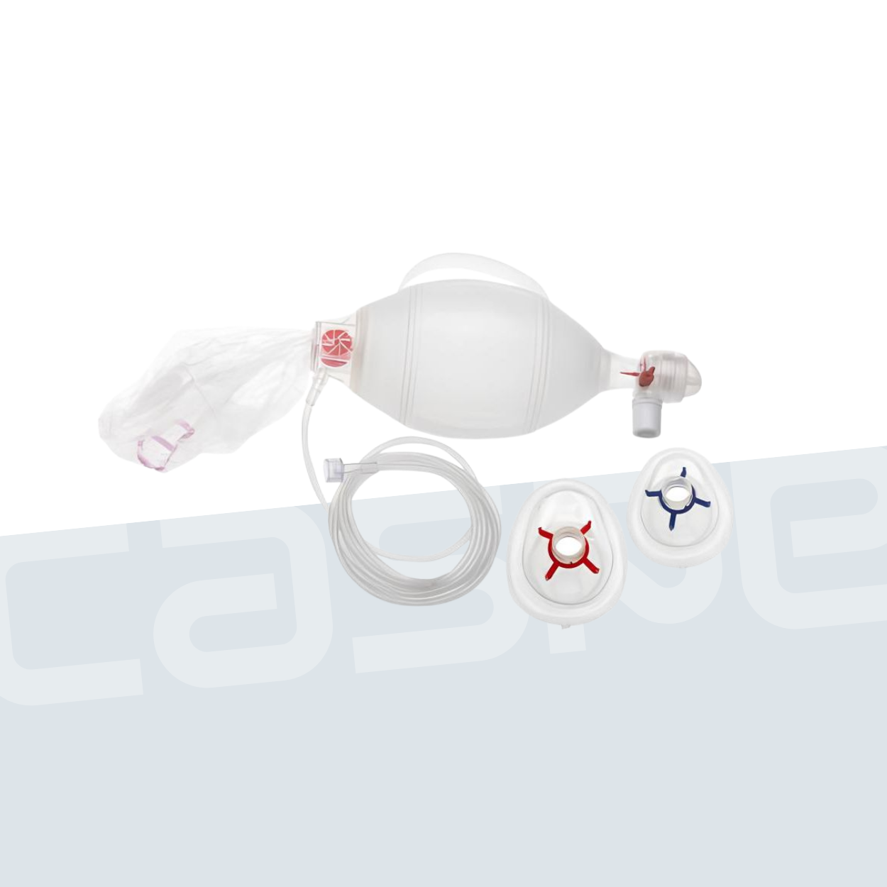 AMBU® SPUR® II Volwassene met overdrukventiel & O2-reservoirballon - Maat Groot Volwassene en Medium Volwassene