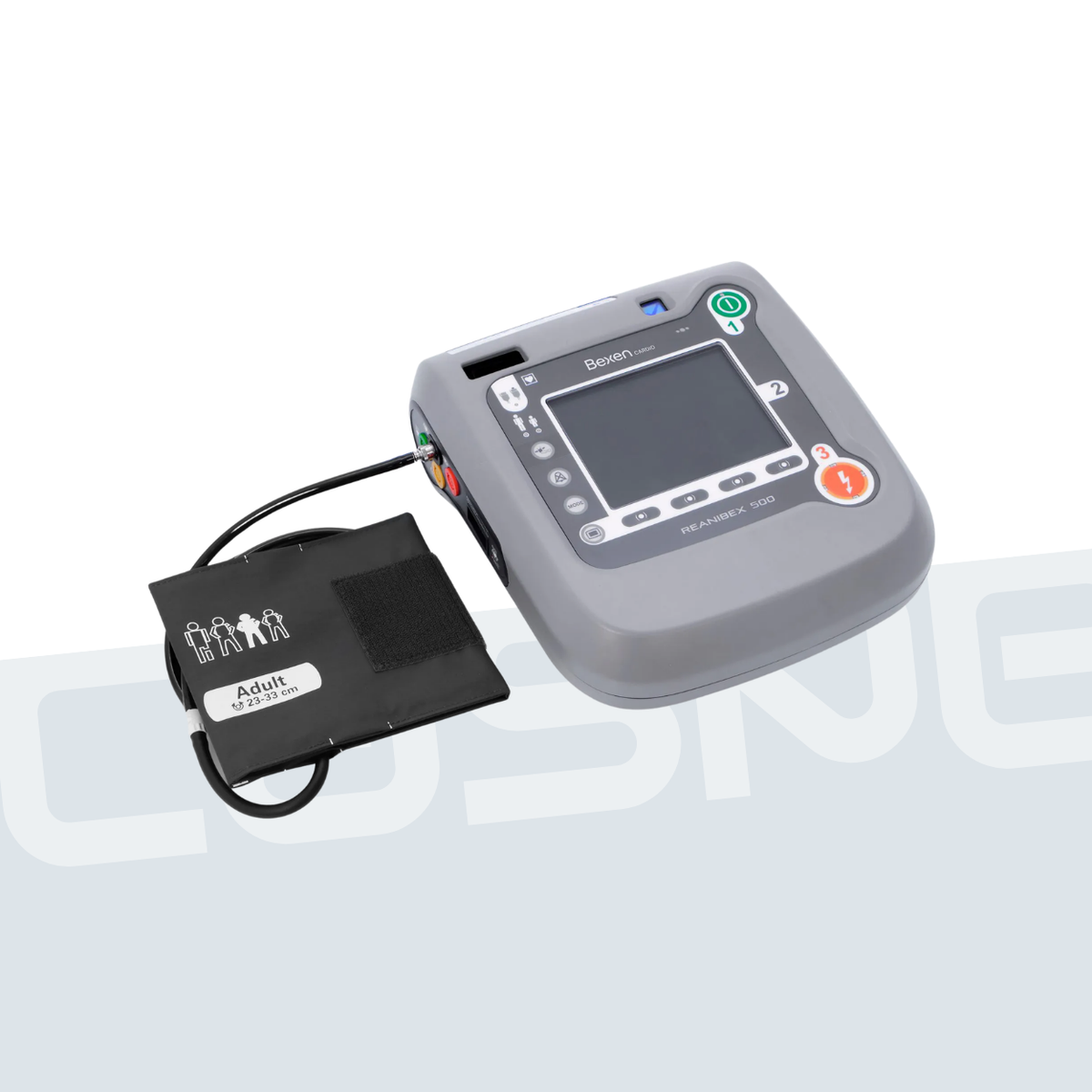 BEXEN CARIO Moniteur défibrillateur Reanibex 500 EMS (Package)