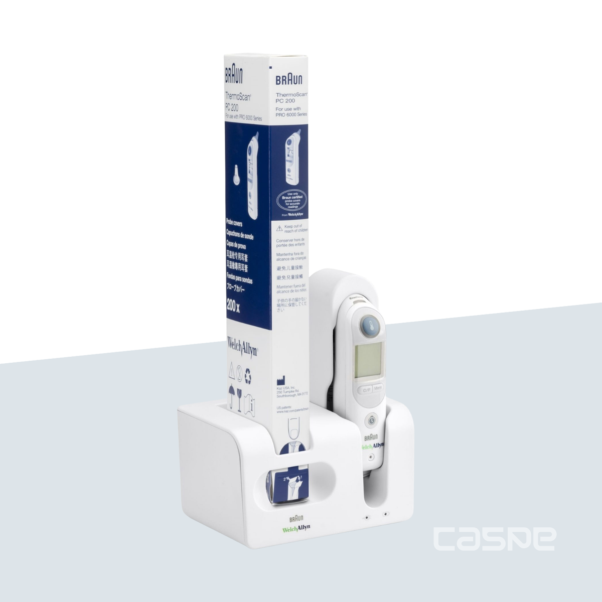 BRAUN Oorthermometer ThermoScan PRO 6000 Welch Allyn - Oplaadstation