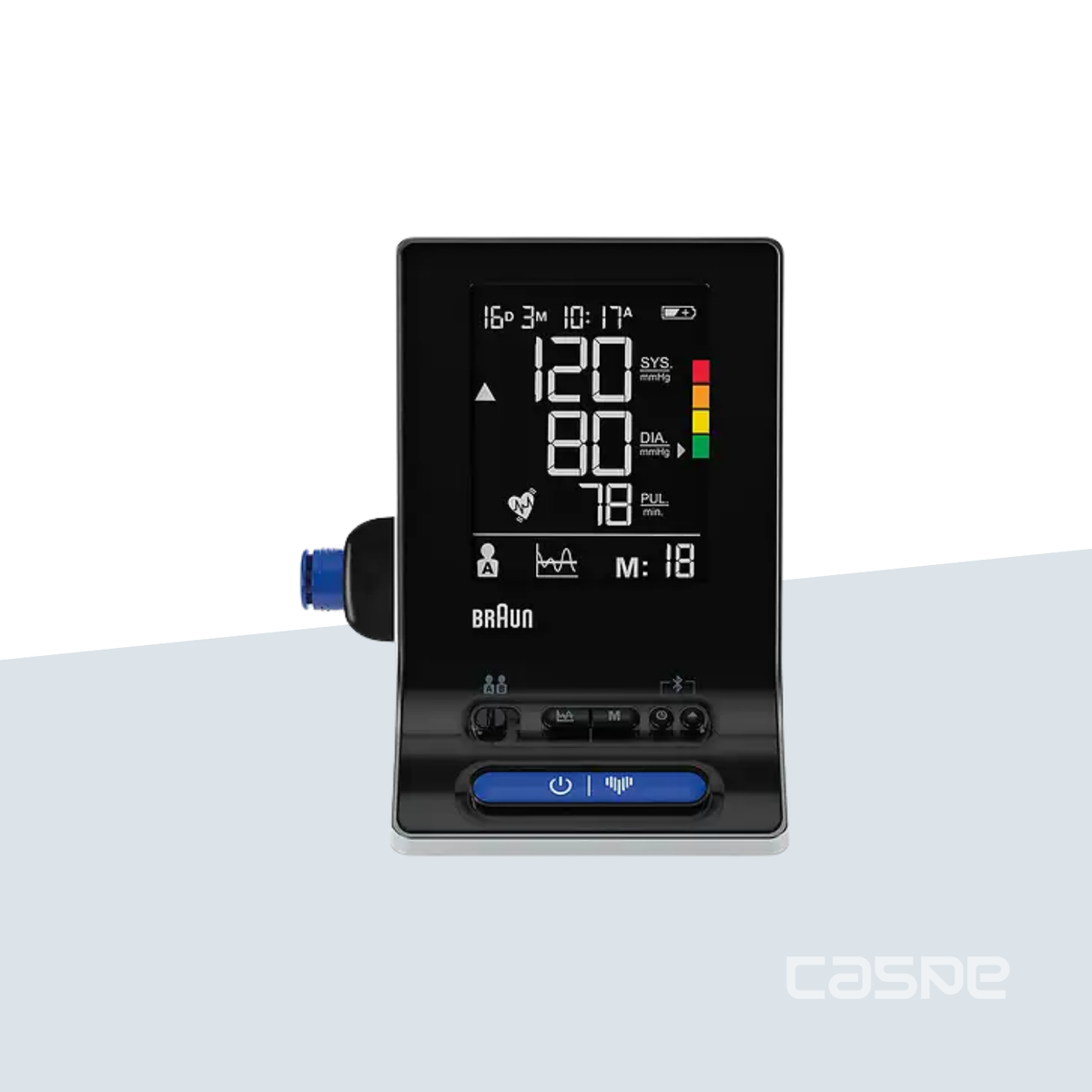 BRAUN Bovenarmbloeddrukmeter Braun ExactFit™ 5 Connect BUA6350 Zwart