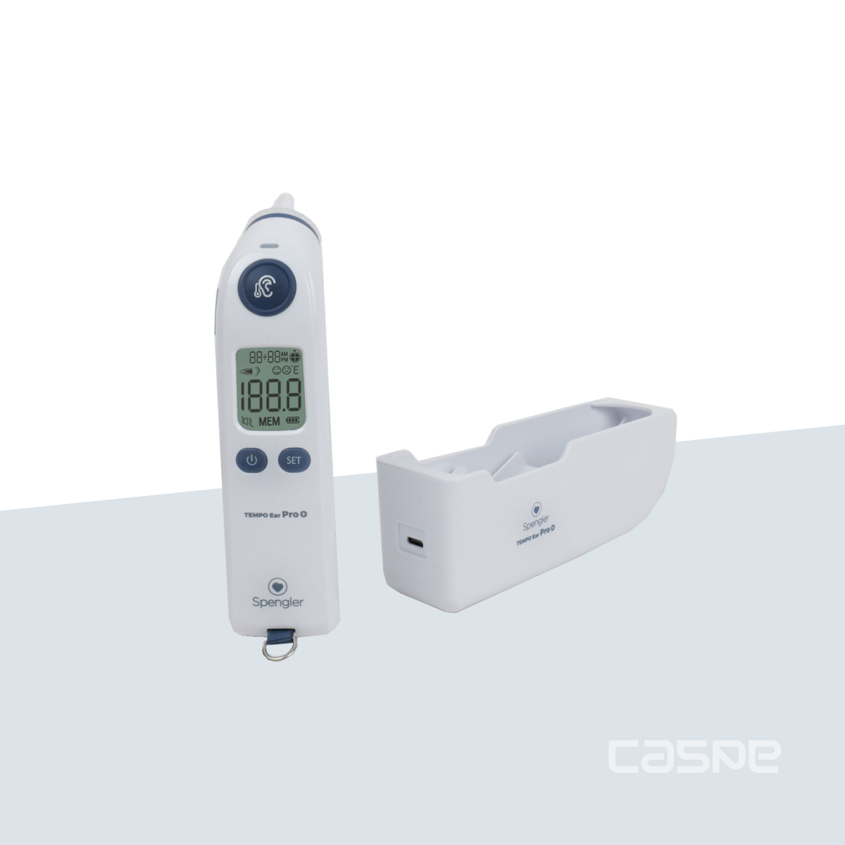 SPENGLER Oorthermometer TEMPO EAR PRO met basisstation