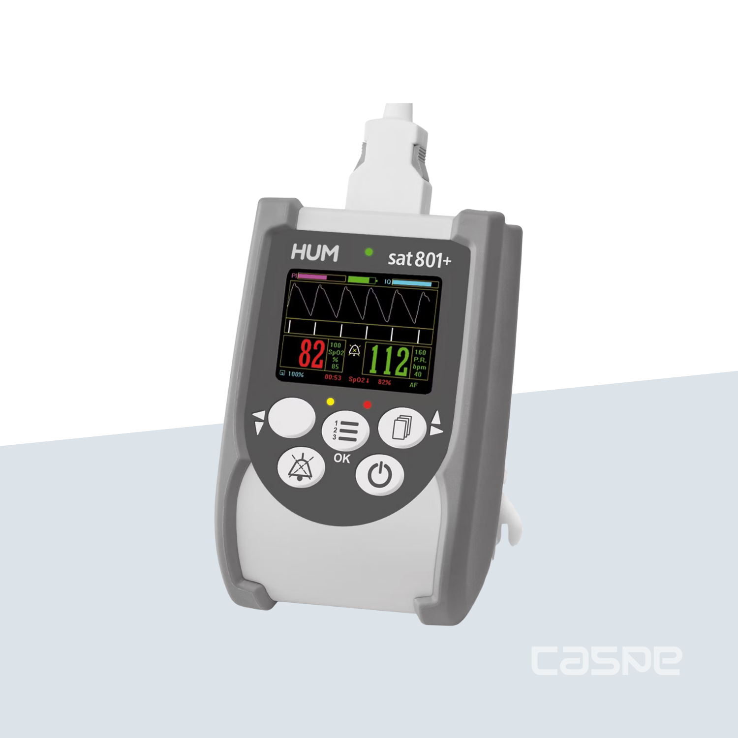 AEROCHECK MASIMO Pulsoximeter Sat 801+ met TFT-kleurenscherm