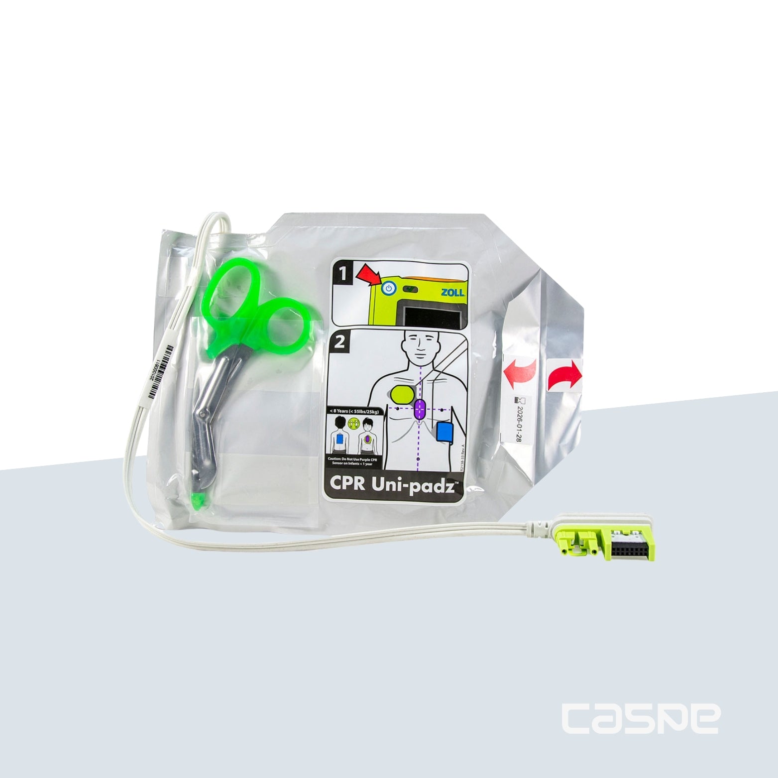 ZOLL Elektroden (volwassene/kind) CPR UNI-PADZ AED3