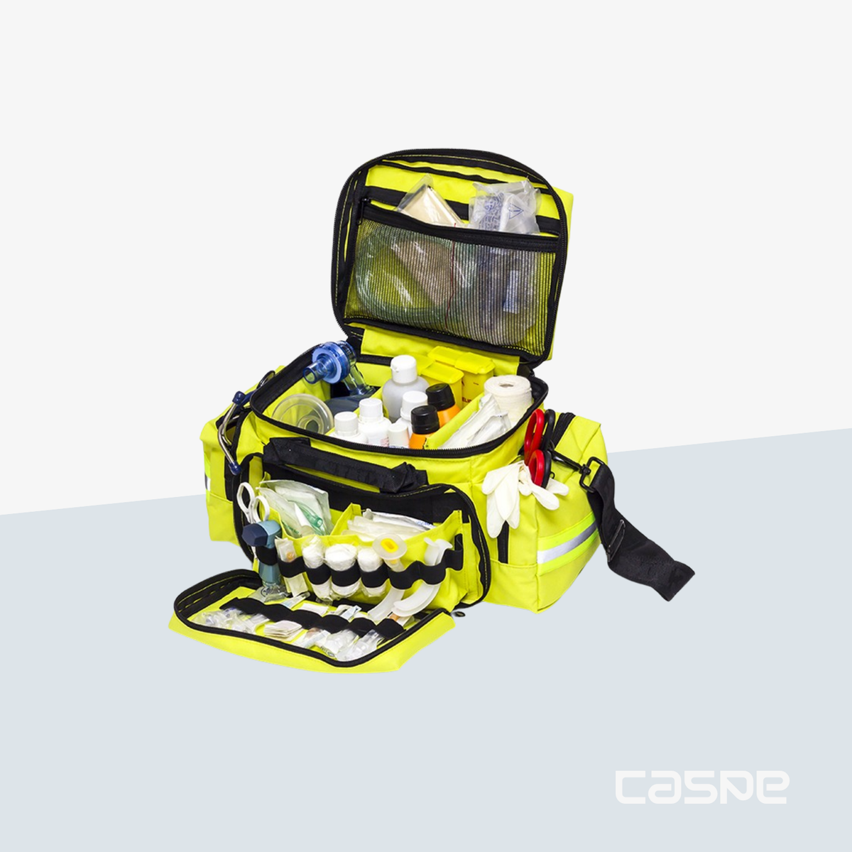 EMERGENCY'S Noodtas Light EM13.002 Geel Fluor