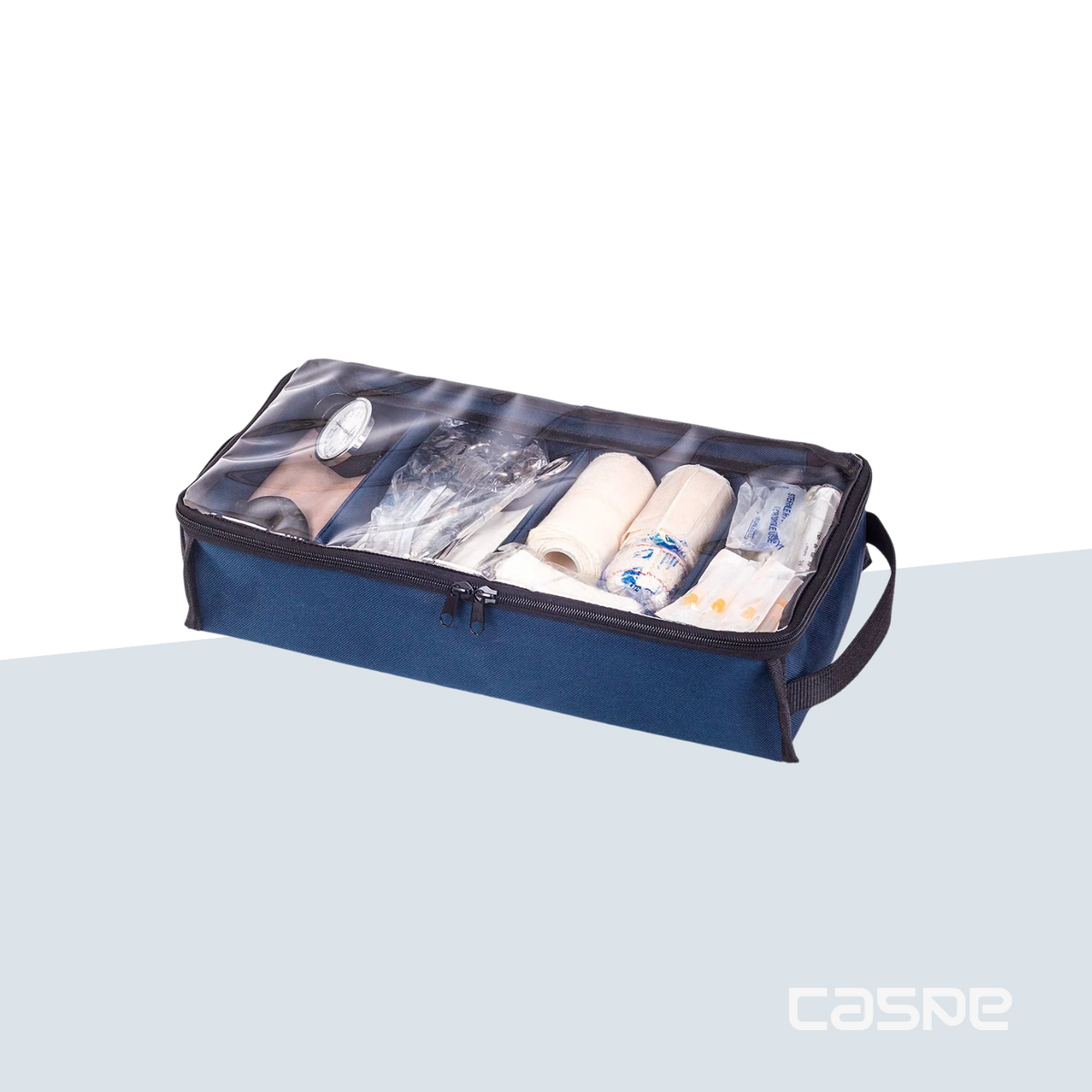EMERGENCY'S Zuurstof noodgevaltas EM13.004 Marineblauw