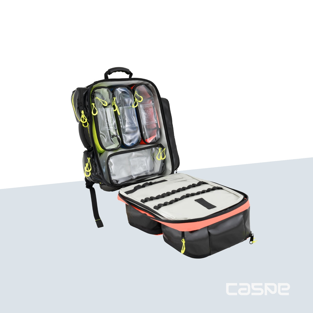 AEROCASE® Noodrugzak AEROcase® - MEDpack Basic Neonrood