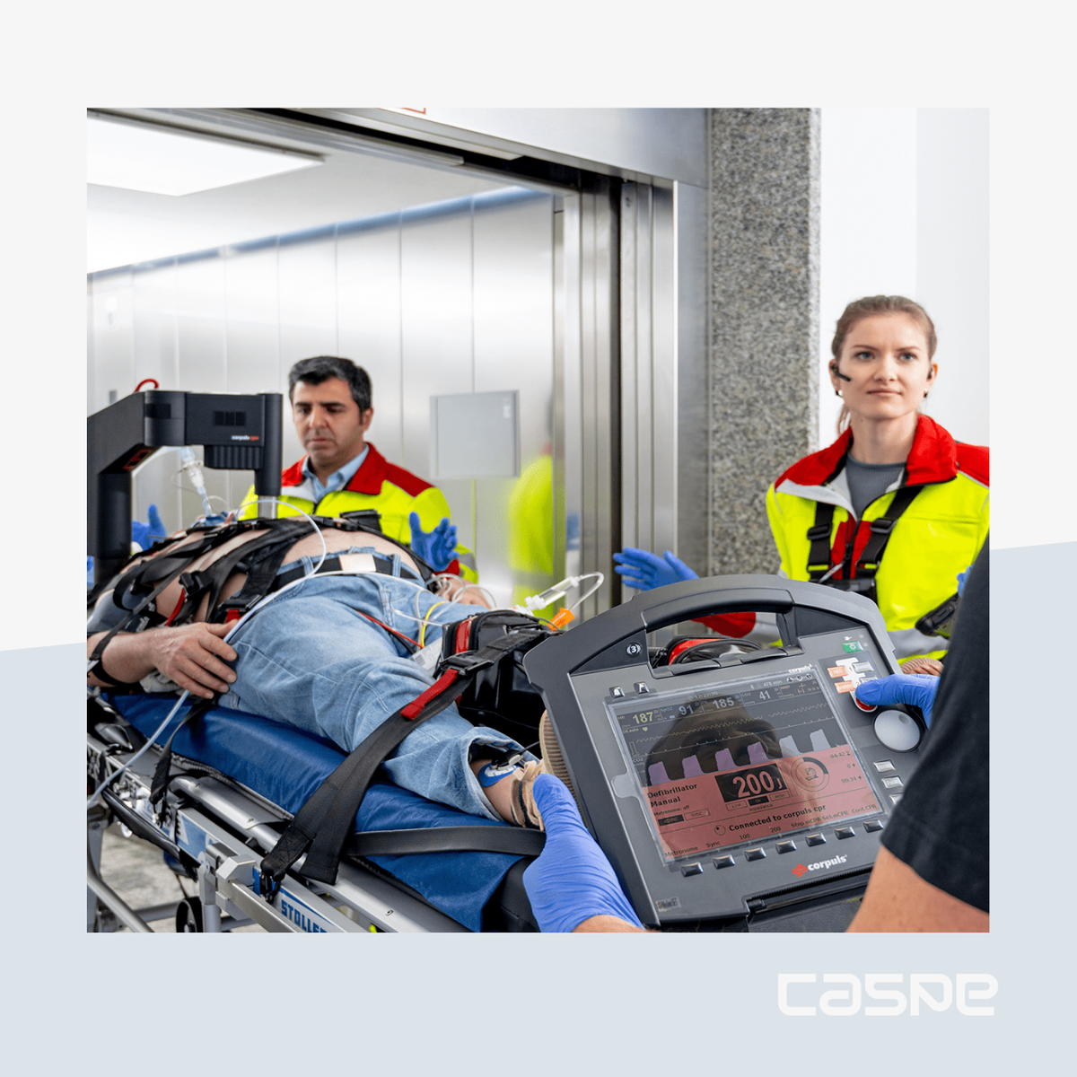 CORPULS Modulaire defibrillator-monitor CORPULS3T