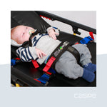 ACR Fixatie- en veiligheidsgordelsysteem brancard 4 maten - 10G - PEDIATRISCH van 2 tot 45 kg