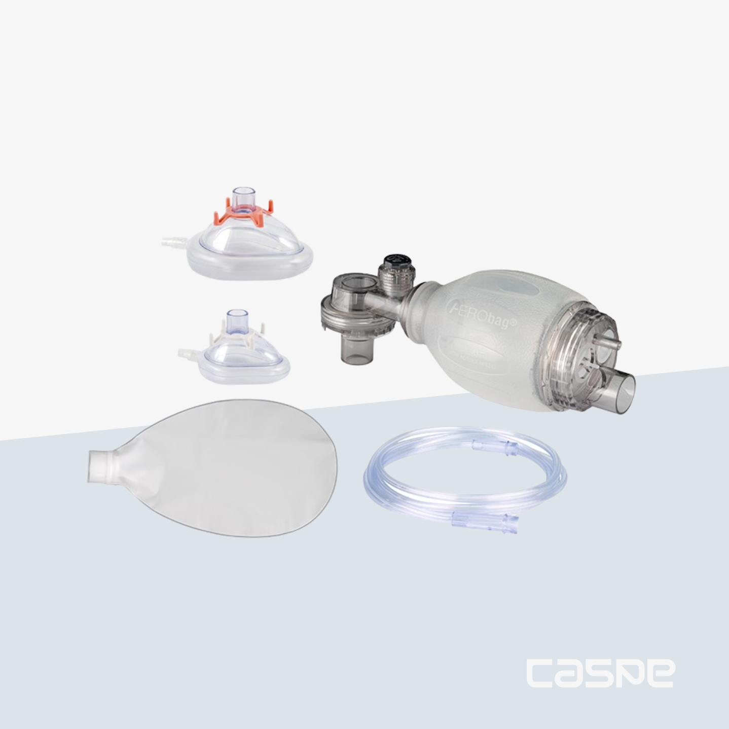 AEROBAG® Resuscitator BVM voor eenmalig gebruik Neonaat Maat 0 en 1