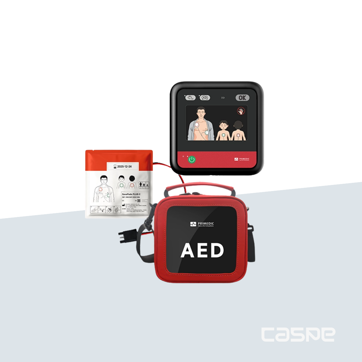 PRIMEDIC Defibrillator HeartSave myPAD Zonder scherm / Zonder reanimatie-ondersteuning