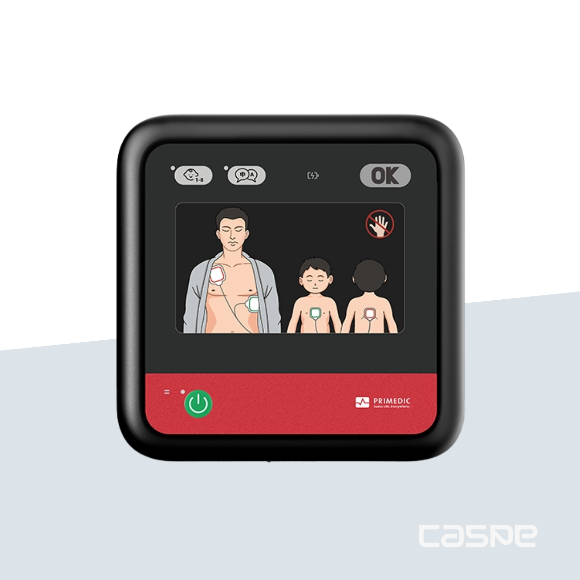 PRIMEDIC Defibrillator HeartSave myPAD Zonder scherm / Zonder reanimatie-ondersteuning