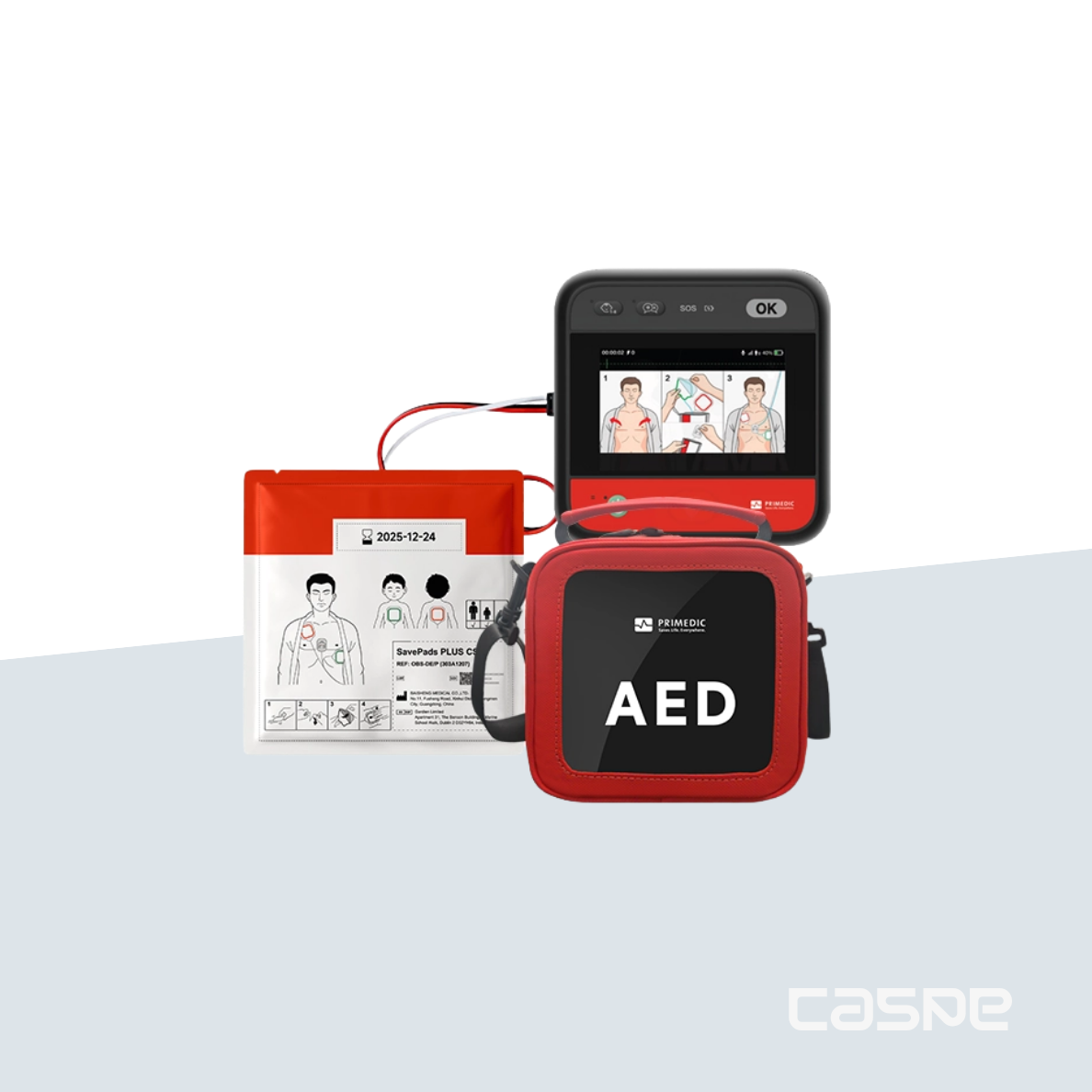 PRIMEDIC Defibrillator HeartSave myPAD met LCD-scherm / zonder reanimatiebegeleiding