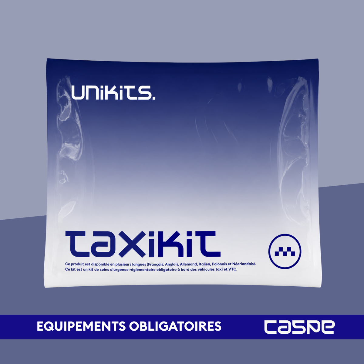 UNIKITS TAXIKIT Verplichte EHBO-kit voor geconventioneerde taxi / CPAM