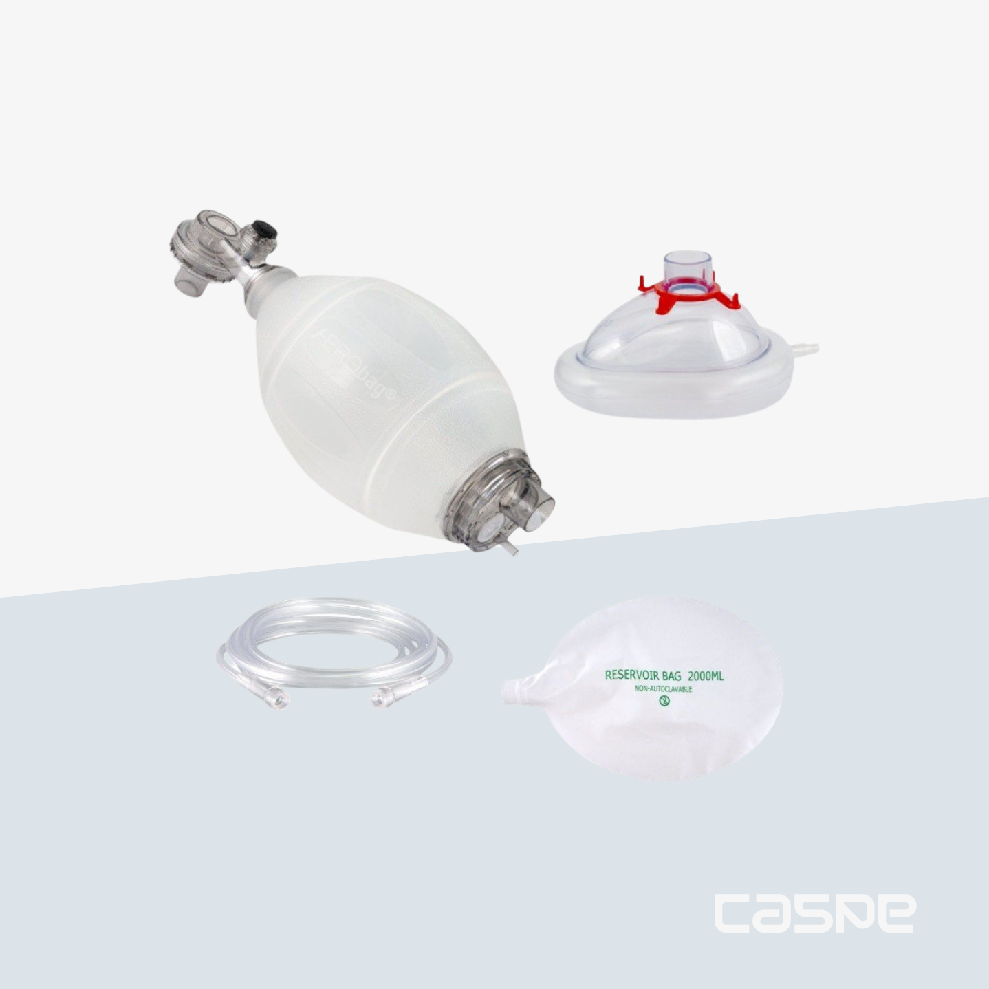 AEROBAG® Beademhalingsballon voor eenmalig gebruik Volwassene Maat 4