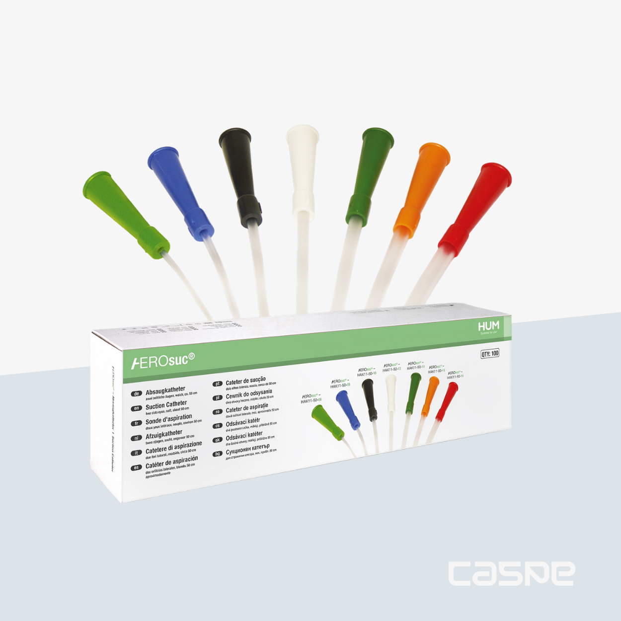 AEROSUC Tracheale zuigkatheters per stuk 50 cm