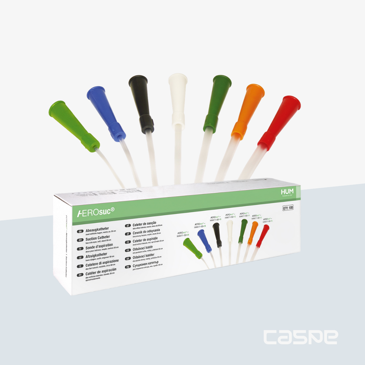 AEROSUC Tracheale zuigkatheters per stuk 50 cm