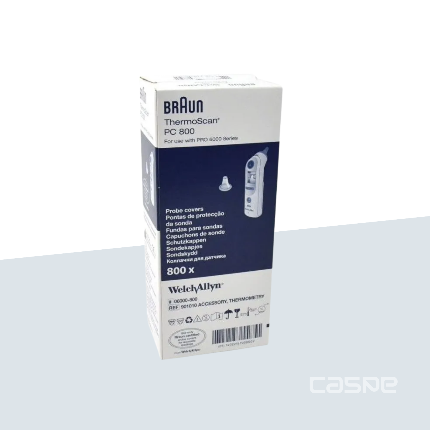 BRAUN Wegwerpopzetstukjes voor ThermoScan oorthermometers (x800)